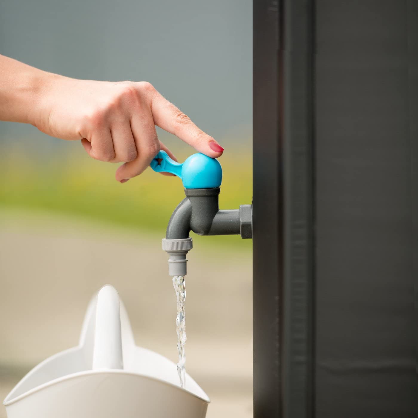 Cellfast Serbatoio dell'acqua piovana pieghevole, maneggevole, leggero, facile da montare, cerniera, alta qualità, capacità 250 l