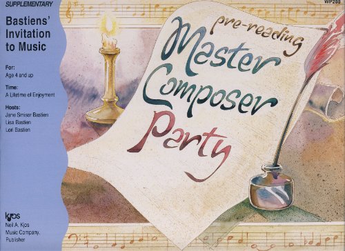 BASTIEN - Master Composer Party para Piano B00IM6IVTG Book Cover