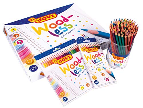 12 kleurpotloden Jovi zonder hout - Image 6