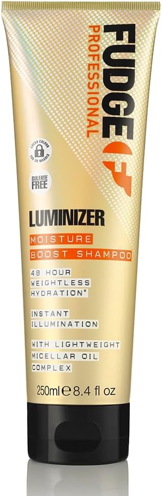 Professional Luminizer Moisture Boost Shampoo, Locks in Colour, Instant Shine, 48 Hour Hydration, Sulfate Free, 250 ml