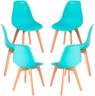 Regalos Miguel - Packs Sillas Comedor - Pack 6 Sillas Kelen - Aguamarina