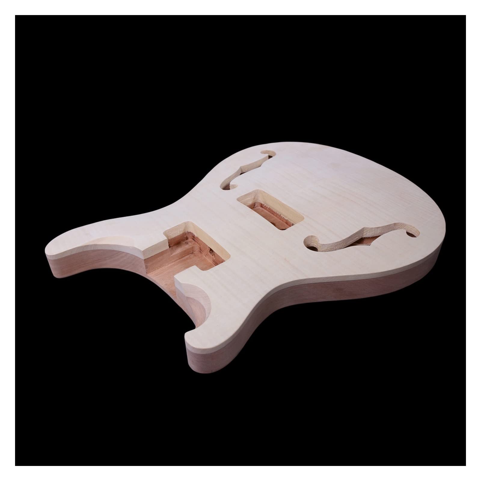 Chitarra Elettrica Personalizzata Rossa | Impiallacciatura Acero Fiammato - Spedizione Gratuita