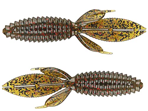 Reaction SMB-075 Smallie Beaver, Green Pumpkin and Red