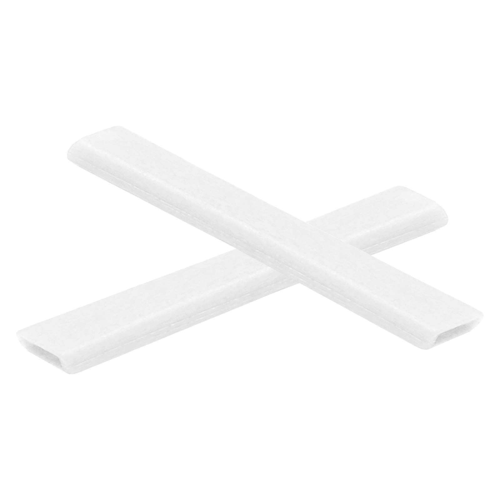 Galvanic Replacement Earsocks for Oakley Straight Jacket 2007 Sunglass - White + Black