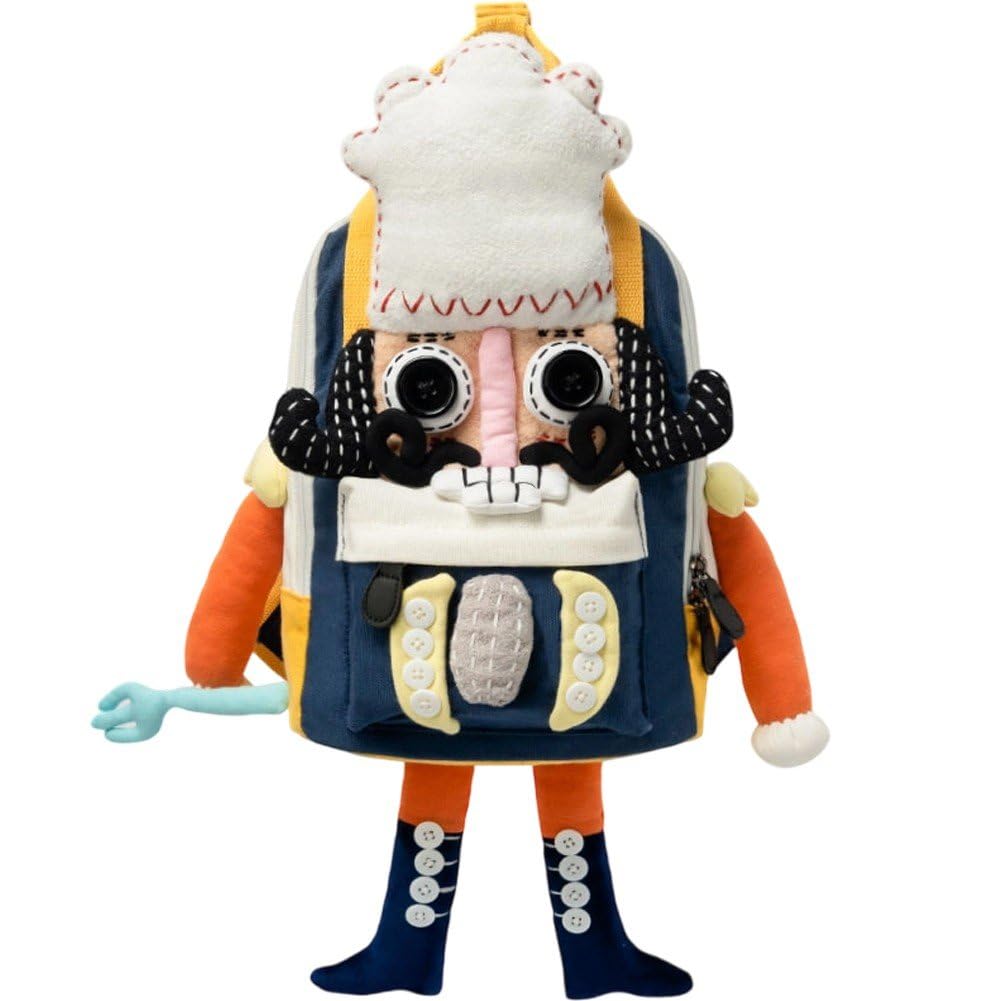 Sac à dos rigolo Casse-Noisette chef cuisinier pour l'école et Noël