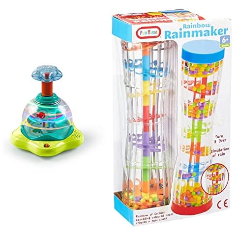 Bright Starts Press & Glow Spinner Toy Cover