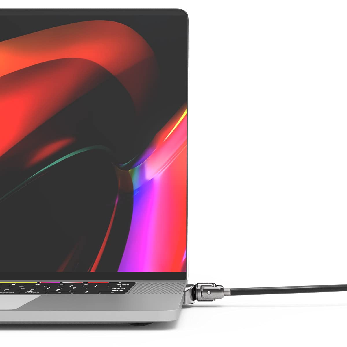 Maclocks Ledge MacBook Pro 16" adapter zamka z szyfrowanym zamkiem kablowym, MBPR16LDG01KL-2
