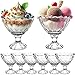 Produktbild My-goodbuy24 Eisbecher Glas 6 Stück - 200ml Set, Eisschalen, Dessertgläser mit Fuß, Eisgläser, Dessertschalen für Eiscreme, Desserts, Vorspeise, Dessertgläser, Eiscremegläser (6-teiliges Set - 200ml)
