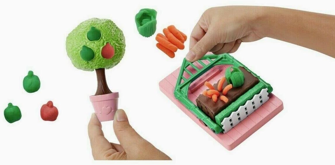 Barbie Sweet Orchard Farm Chelsea Doll & Friend, Veggie Garden Playset