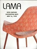 LAMA: 20th Century Decorative Arts Auction Catalogue, May 16, 1999