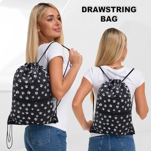 Image of HOLYLUCK Drawstring Backpack Bag Sport Gym Sackpack