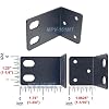 1U Rack Mounting Ears for 19 Rack Installation