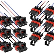 12PCS Polaris Pulse Bar Connectors Polaris Ranger XP 1000 RZR Pro General RS1 Accessories 2018-2024، Pulse Power Plug Pigtail Bus Bar موصلات لـ Polaris General 1000 Xpedition