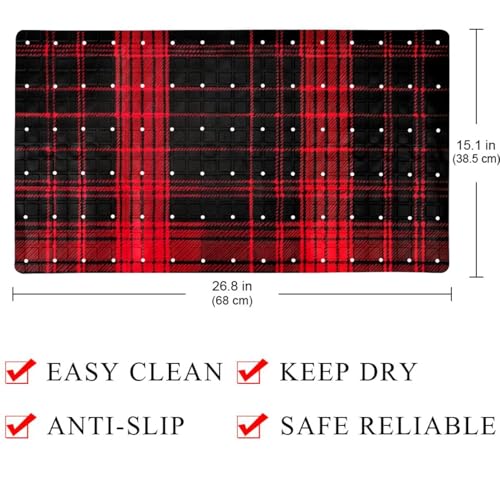 Tapete absorbente de agua con ventosas de PVC extralargo 5
