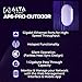 Alta Labs AP6-PRO Outdoor WiFi 6 Access Point | 6.3Gbps, Dual Band, IP68 Rated for Optimal Weatherproof Protection | 4096 QAM | PoE+, Seamless Roaming, WPA3 & App Control | Wireless Access Point
