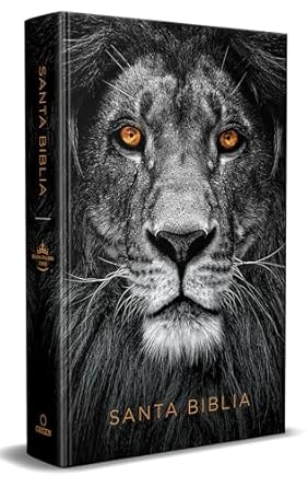 Biblia Reina Valera 1960 letra grande. Tapa dura, León de Judá, tamaño manual