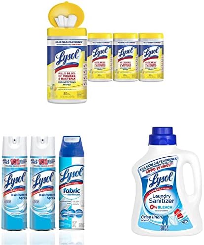 Lysol 4x80ct Canisters...