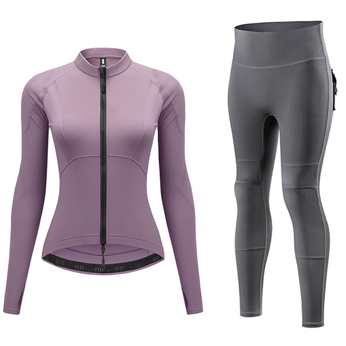 Motorrad-Set für Damen (Jacke und Hose) mit herausnehmbaren CE-Protektoren | Atmungsaktiver Radanzug, winddichte Motorradbekleidung für Fahrten im Freien im Frühling und Sommer