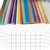 Dimensions : 30 x 30 cm, la feuille de papier vinyle peut être coupée avec la plupart des circuits, fonctionne également avec les cutters.