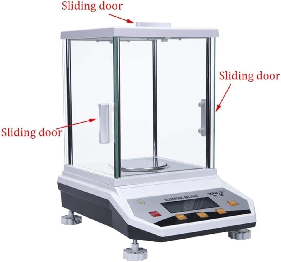 Balanza Digital para joyería, balanza analítica de precisión Recargable, báscula electrónica Industrial para Piezas y Monedas, balanza de inventario de Gramos,