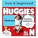 Huggies Little Snugglers Baby Diapers, Size Newborn, 84 Ct