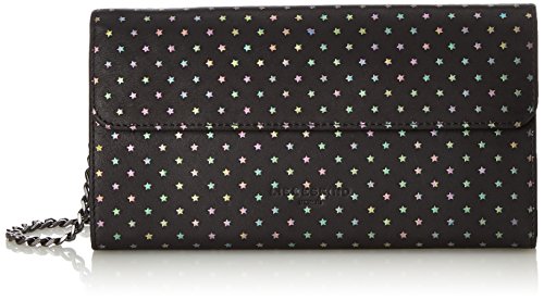 Preisvergleich Produktbild Liebeskind Berlin Damen MariaW7-StarSt Geldbörse, Oil Black, 3x12x23 cm