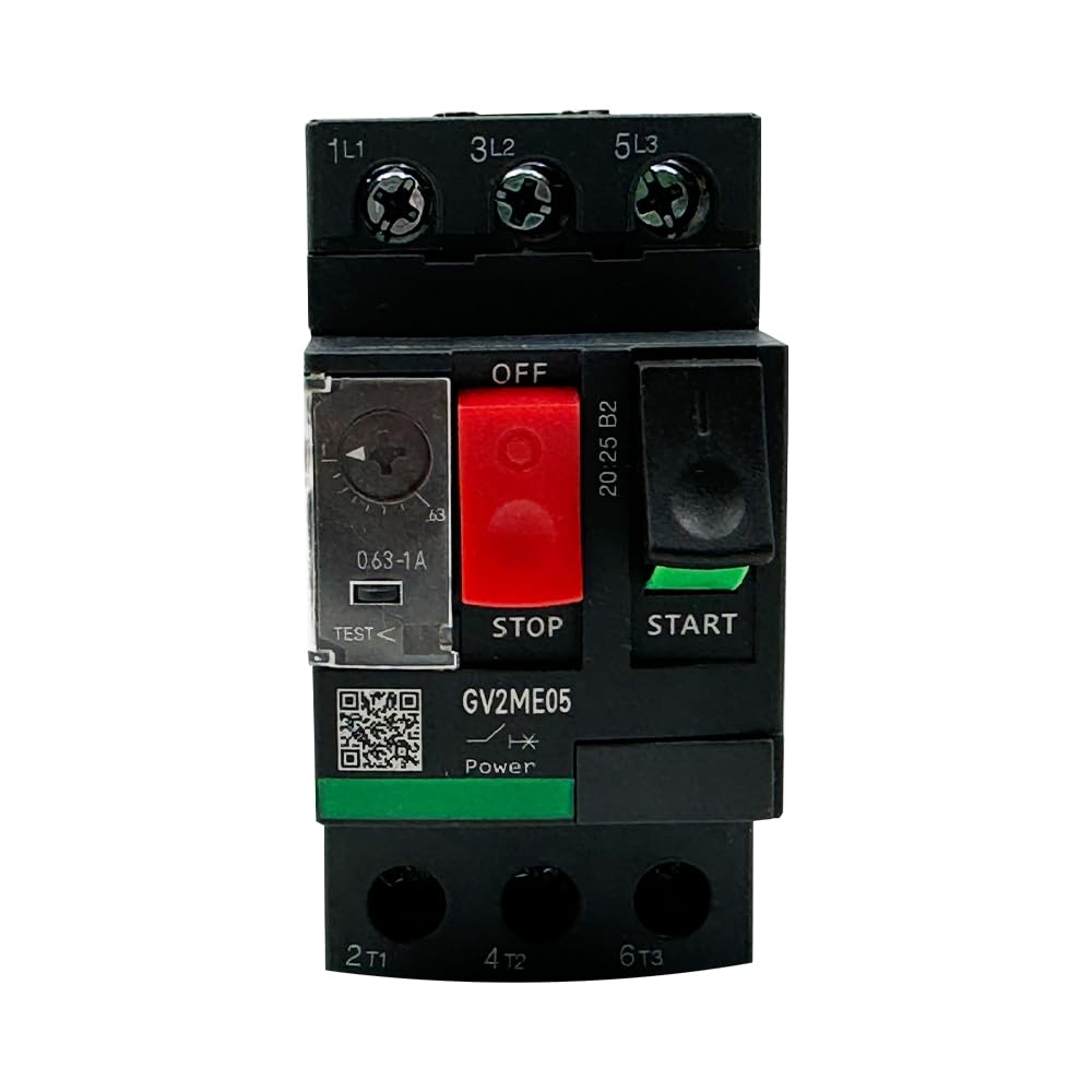 GV2ME05 Deca Motor Circuit Breaker 0.63-1A Manual Motor Starter Button New
