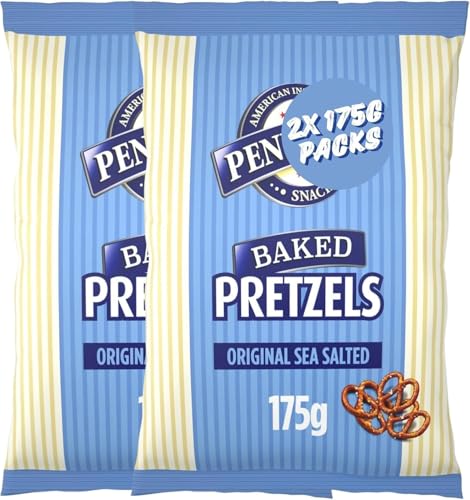 Pretzel Bundle With Penn Sea Salted Sharing Pretzels 175g (2 Pack)