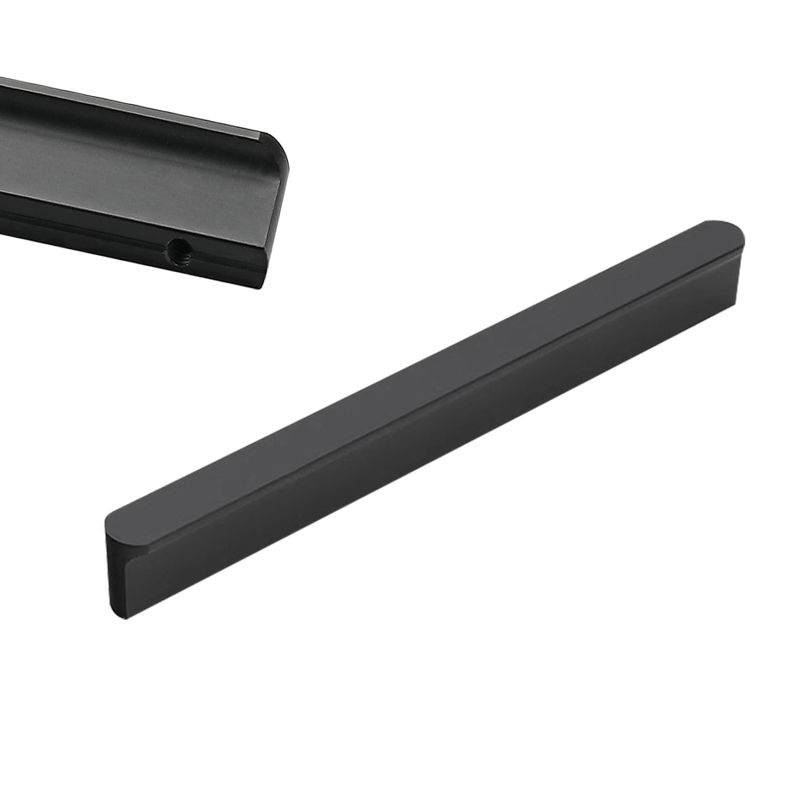 Maniglie per Mobili da Cucina Nere Moderne,Set da 2 Maniglie Cucina,Solida alluminio | Finitura Anodizzato,Distanza Fori:96-1152mm Maniglie per Mobile,Maniglie per Armadietti-960mm/37.8in