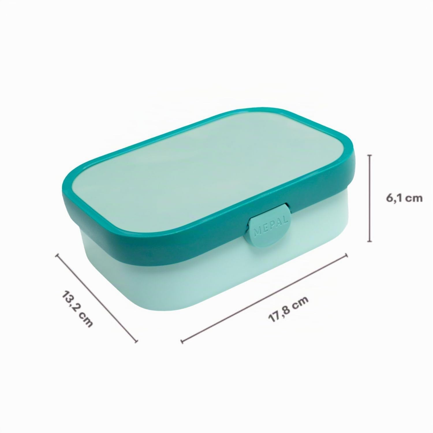 Ferocity Lunchbox Set für Kinder Mädchen zur Schule Personalisiert mit Namen Brotdose Wasserflasche Trinkflasche BPA frei Essen für Unterwegs mit Gabel und Bento Fach To Go Mermaid [153]