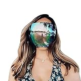 Full Face Sunglasses,Oversized Polarized Face Shield Tinted Face Shield,Visor Sunglasses,Mirrored...