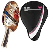 Butterfly Timo Boll Bronze Tischtennisschläger + Tischtennishülle Drive Case | Tischtennisschlägerset | Tischtennis Hobby Set