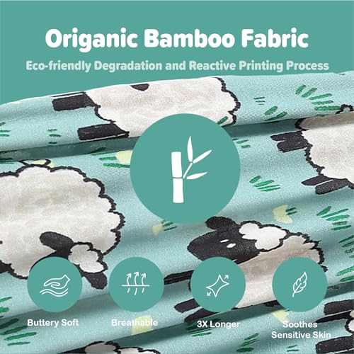 Image of Kids 2-Piece So Soft Playtime Set-Lightweight Viscose from Bamboo Short Sleeve Top&Leggings for Toddler Boy & Girls