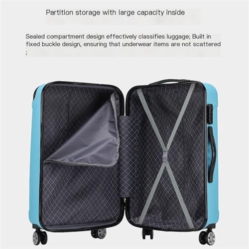 Suitcase 20 Inch Trolley Case with Large Capacity and Universal Wheels for Traveling and Reducing The Weight of The Suitcase(Pink)4