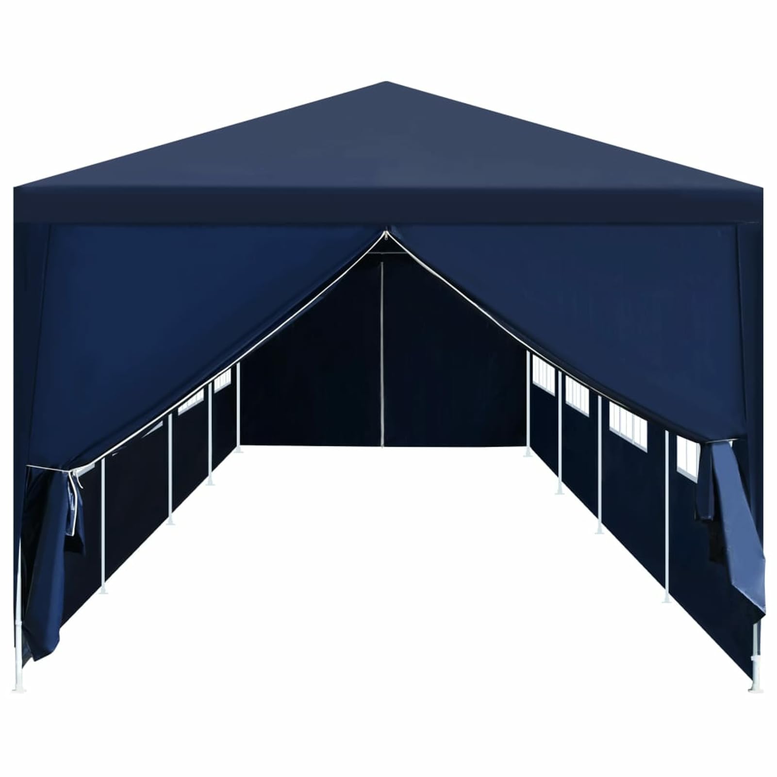 LAPOOH Gazebo da Giardino 3x12 m Blu,Protezione UV,Gazebo,Gazebo da Giardino,Gazebo Esterno Resistente(SPU:91430)