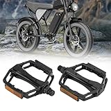 YIBEICO Upgraded Foot Pedals for Ridstar Q20, Upgraded Aluminium Non-Slip Foot Pedals Foot Pegs Flat Pedals...