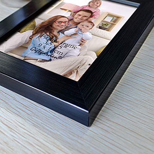 Image of Giftgarden 12 Packs 3.5x5 Black Picture Frame Set for Desktop Display and Wall Mounting Indoor Decor