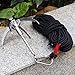 J-ouuo Grappling Hook 400kg Stainless Steel Survival Claw Gravity Hook Folable Climbing Hook with 20m Auxiliary Rope for Outdoor Climbing Salvage Underwater
