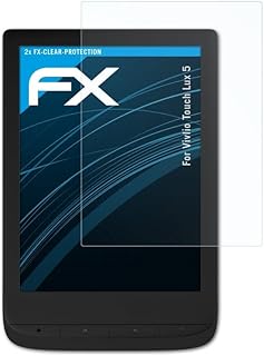 atFoliX Screen Protection Film compatible with Vivlio Touch Lux 5 Screen Protector, ultra-clear FX Protective Film (2X)