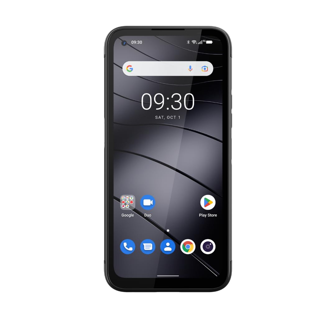 Smartfon Gigaset GX6 Pro wzmocniony, 5G, IP68, Tytanowy | FHD+ 6,6-calowy ekran, okulary Gorilla, MIL-STD-810H, 128GB+8GB RAM, 50MP