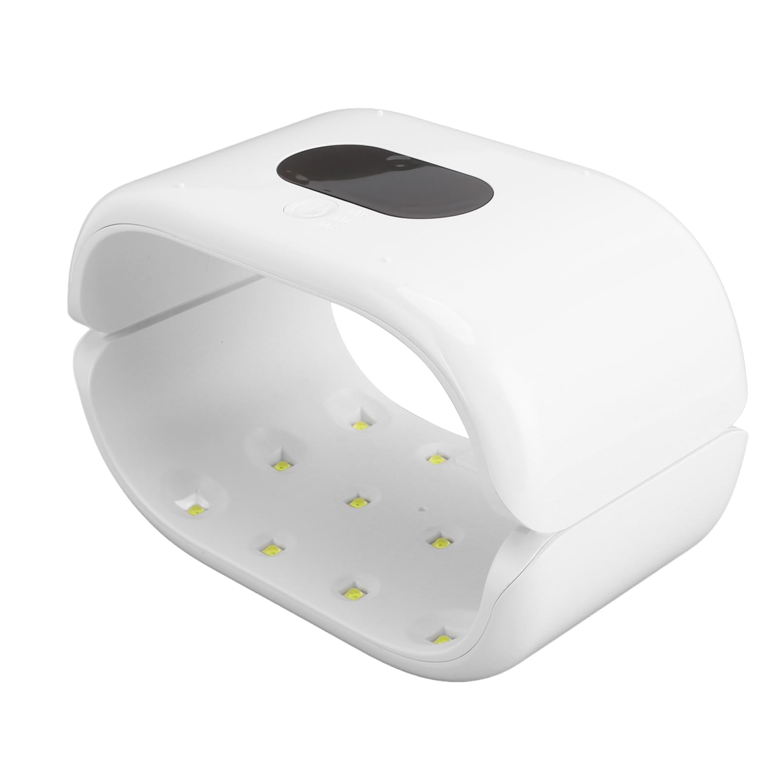 Lámpara de curado UV de doble cara, luz de curado UV con 3 ajustes de temporizador (2/3/5 minutos), secado rápido y uniforme para manualidades de resina UV, pantalla LCD, diseño ABS ligero para