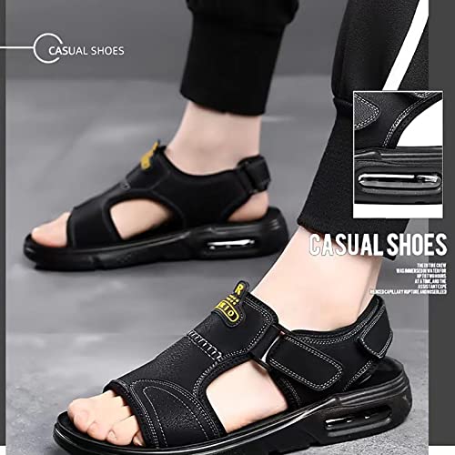 Hiking ls for Men,Men's Leather Sport ls-Breathable Waterproof Outdoor Athletic, Lightweight Anti-Skid Comfort4