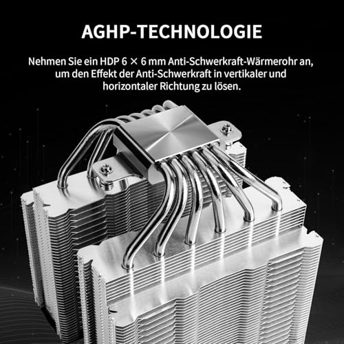 TR Peerless Assassin 140 SE Chłodziarka do procesora, 6x6mm Przewody cieplne, Chłodnica z podwójnym wieżowym i podwójnym wentylatorem dla Intel LGA1700/1851/115x, AM4/AM5