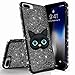 Miagon for iPhone 6/6S Glitter Case,3D Cute Cat Electroplating Bling Diamond Soft TPU Silicone Shockproof Shiny Sparkle Case Cover