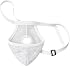 Scrotal Suspensory Support Adjustable Elastic Waist Band, Stability and Protection, Ergonomic Design - Model 4104