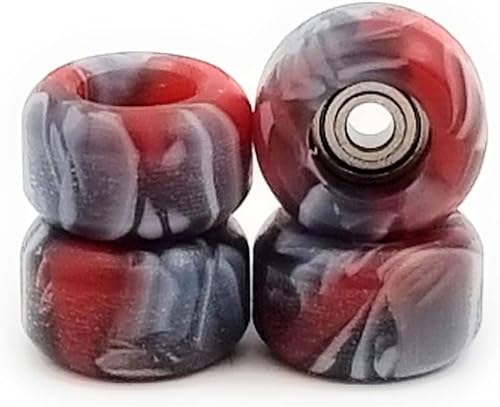 Miniatura 4 de SPITBOARDS Diapasón Remolino Ruedas Poliuretano CNC Torneado Rodamiento Ruedas - Remolino Amarillo