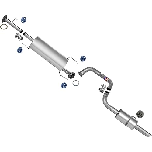 Front Pipe Muffler and Tail Pipe Replacement Parts For Toyota 4Runner & Lexus GX470 2003-2004