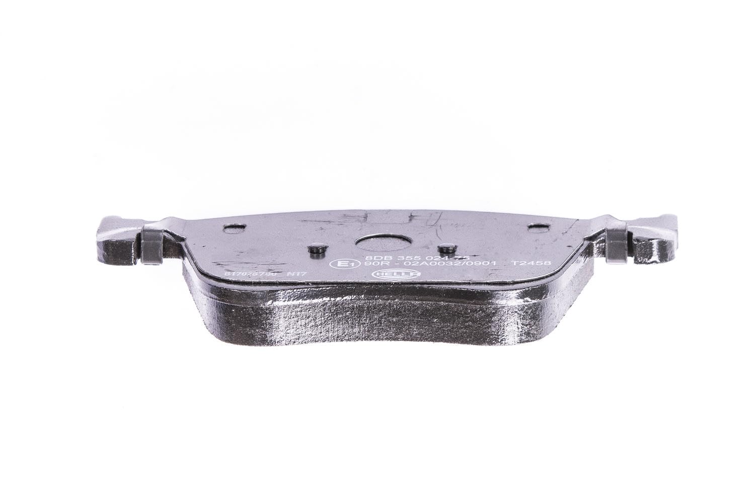 HELLA PAGID 8DB 355 024-751 Juego de pastillas de freno T2458 Espesor 17.1mm Sistema de frenos Teves no preparado para indicador de desgaste por ej. CITROEN / PEUGEOT