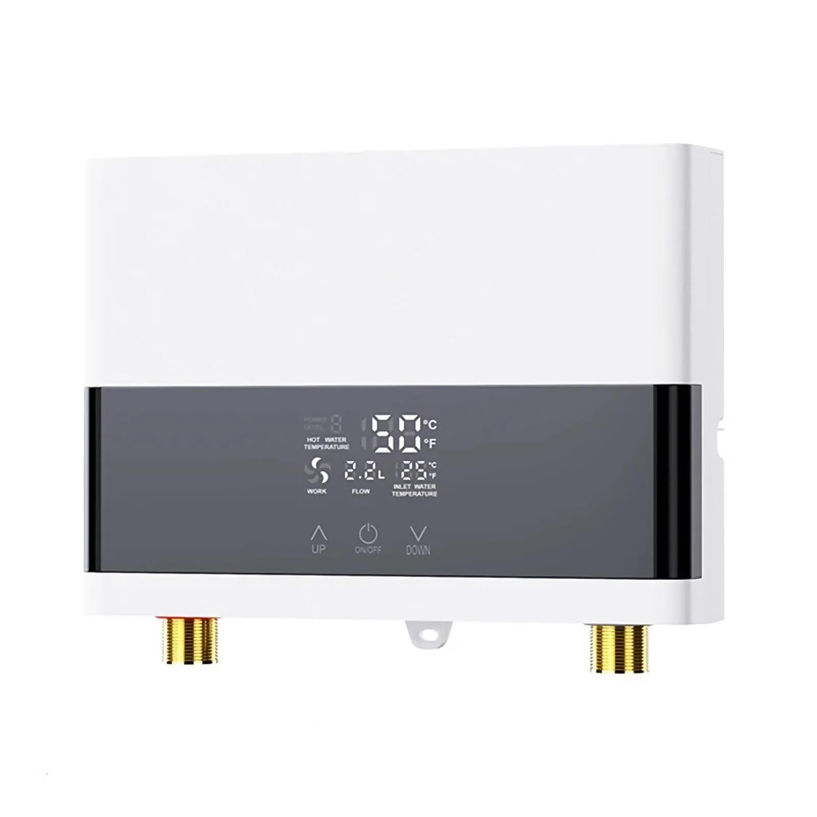 Instant Electric Water Heater with Remote Control White