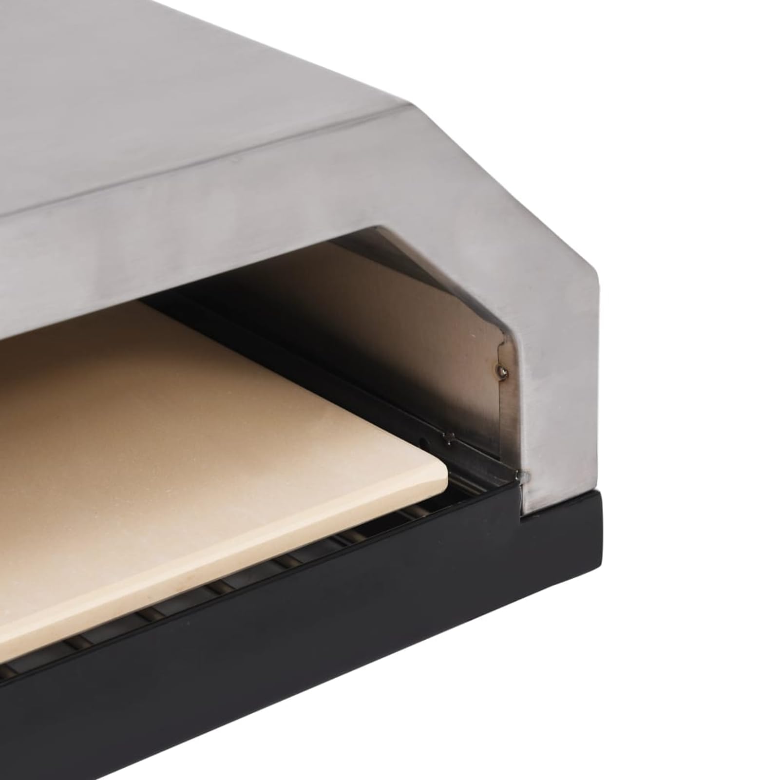 Gecheer Forno pizza, forno con piastra ceramica per barbecue a gas e carbone, per esterni